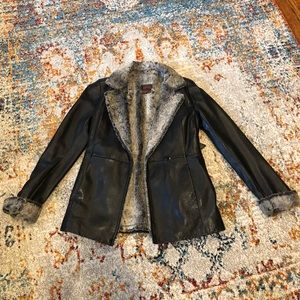 Danier Canada Leather Coat